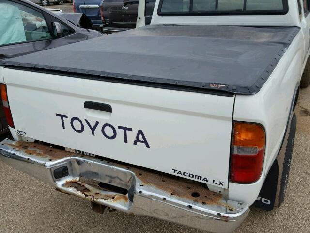 4TAWN72N3VZ302376 - 1997 TOYOTA TACOMA XTR WHITE photo 9