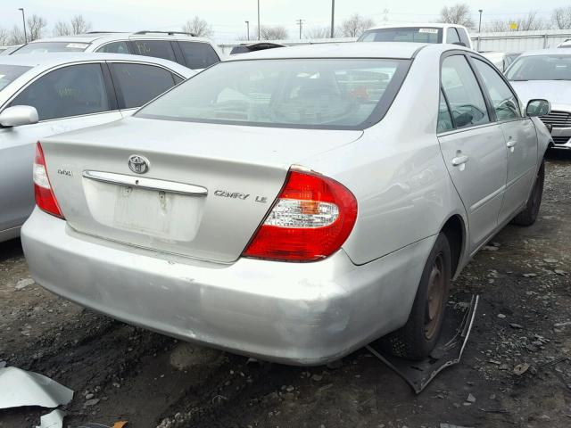 4T1BE32K84U903839 - 2004 TOYOTA CAMRY LE SILVER photo 4