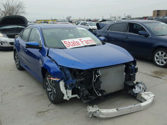19XFC2F76GE075501 - 2016 HONDA CIVIC EX BLUE photo 1