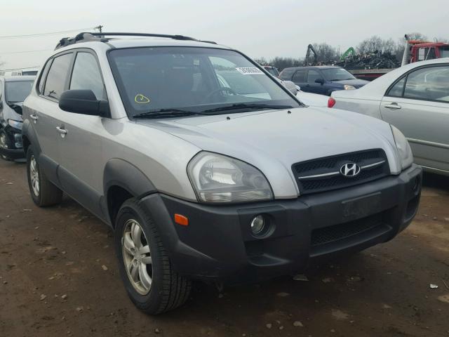 KM8JN72D06U383689 - 2006 HYUNDAI TUCSON GLS SILVER photo 1