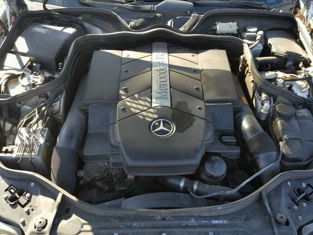 WDBUF83J14X115463 - 2004 MERCEDES-BENZ E 500 4MAT SILVER photo 7