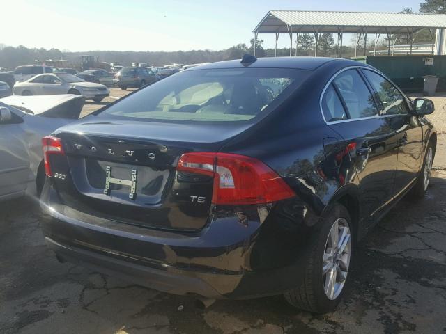 YV1622FS6C2082554 - 2012 VOLVO S60 T5 BLACK photo 4