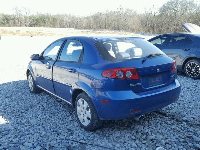 KL5JD66Z48K904375 - 2008 SUZUKI RENO BASE BLUE photo 3