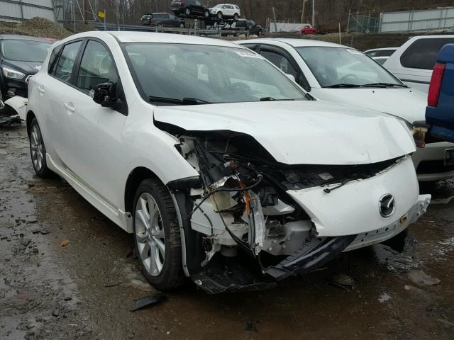 JM1BL1H62A1152047 - 2010 MAZDA 3 S WHITE photo 1