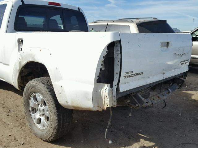 5TETU62N45Z038965 - 2005 TOYOTA TACOMA PRE WHITE photo 9