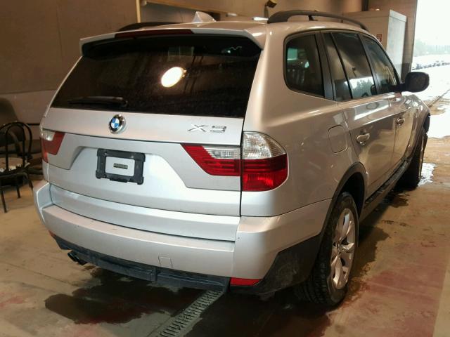 WBXPC9C49AWJ34161 - 2010 BMW X3 XDRIVE3 WHITE photo 4