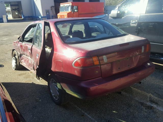 3N1AB41D1SL005031 - 1995 NISSAN SENTRA XE RED photo 3
