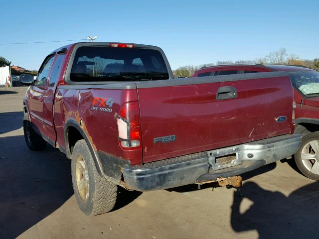 1FTRX18L63NA32739 - 2003 FORD F150 MAROON photo 3