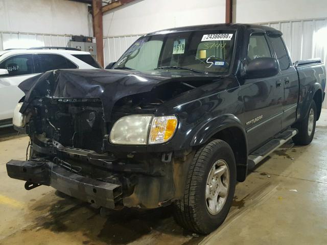 5TBRT38133S353744 - 2003 TOYOTA TUNDRA ACC BLACK photo 2