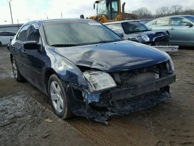 3FAHP07199R204747 - 2009 FORD FUSION SE BLUE photo 1