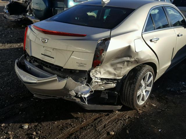 1G6AA5RA5F0135724 - 2015 CADILLAC ATS GOLD photo 9