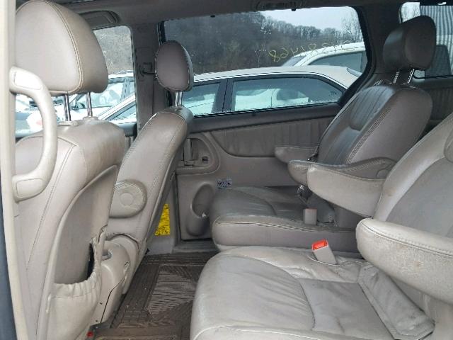 5TDBK22C18S010454 - 2008 TOYOTA SIENNA XLE GOLD photo 6