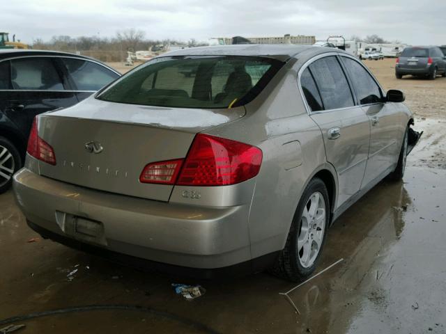 JNKCV51E54M107337 - 2004 INFINITI G35 SILVER photo 4