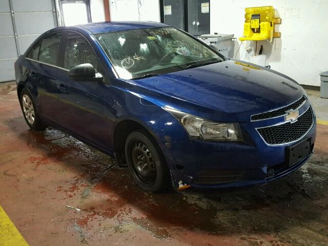 1G1PD5SH4C7329971 - 2012 CHEVROLET CRUZE LS BLUE photo 1