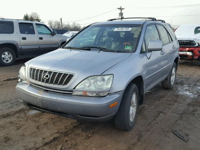 JTJHF10UX10207682 - 2001 LEXUS RX 300 GRAY photo 2