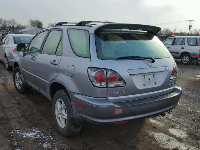 JTJHF10UX10207682 - 2001 LEXUS RX 300 GRAY photo 3