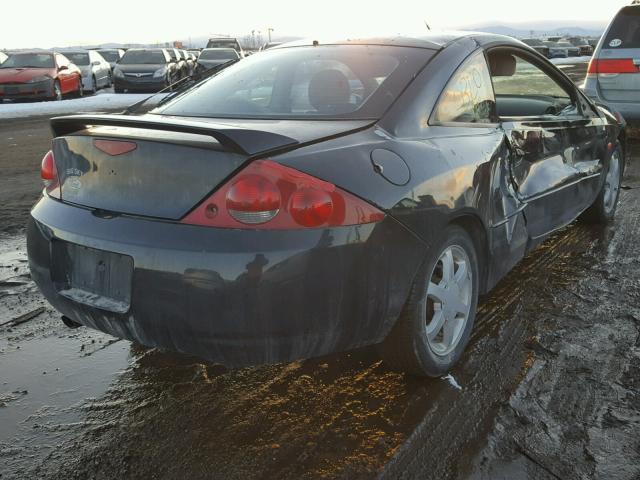 1ZWFT61L6X5619950 - 1999 MERCURY COUGAR V6 BLACK photo 4