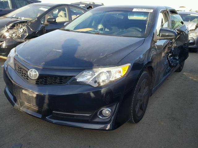 4T1BF1FK4DU265679 - 2013 TOYOTA CAMRY L BLUE photo 2