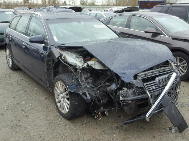 WAUKH74F56N091896 - 2006 AUDI A6 AVANT Q BLUE photo 1