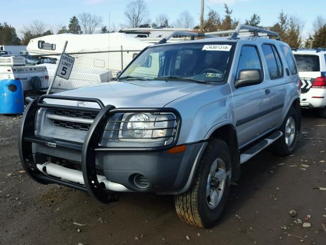 5N1ED28Y74C613782 - 2004 NISSAN XTERRA XE SILVER photo 2