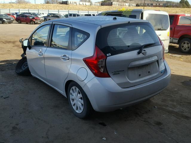 3N1CE2CP1FL422313 - 2015 NISSAN VERSA NOTE SILVER photo 3