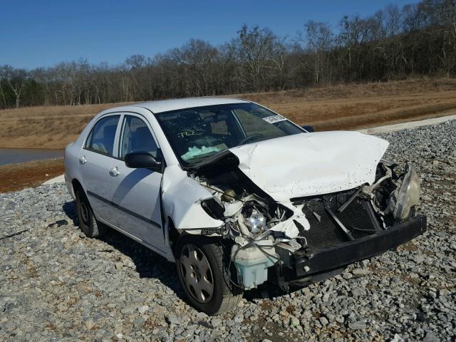 1NXBR32E54Z249526 - 2004 TOYOTA COROLLA WHITE photo 1