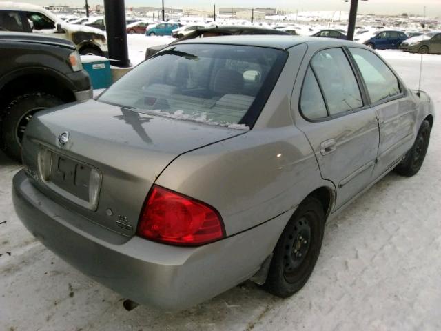 3N1CB51D15L453160 - 2005 NISSAN SENTRA 1.8 BEIGE photo 4