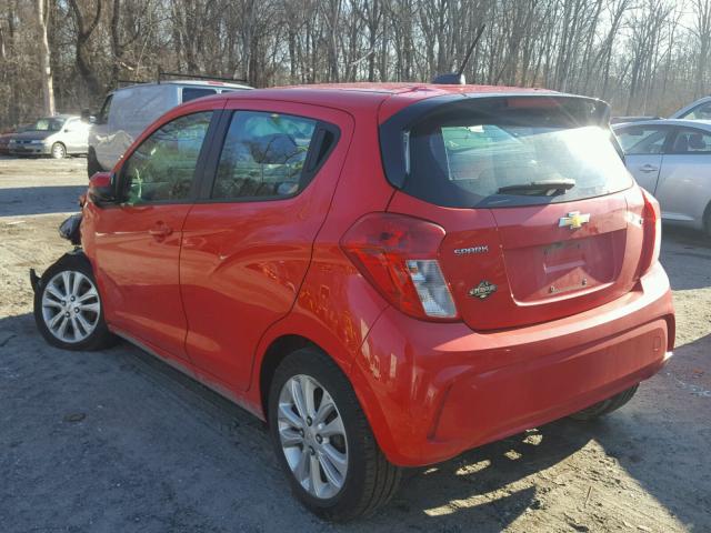 KL8CC6SA7GC582077 - 2016 CHEVROLET SPARK 1LT RED photo 3