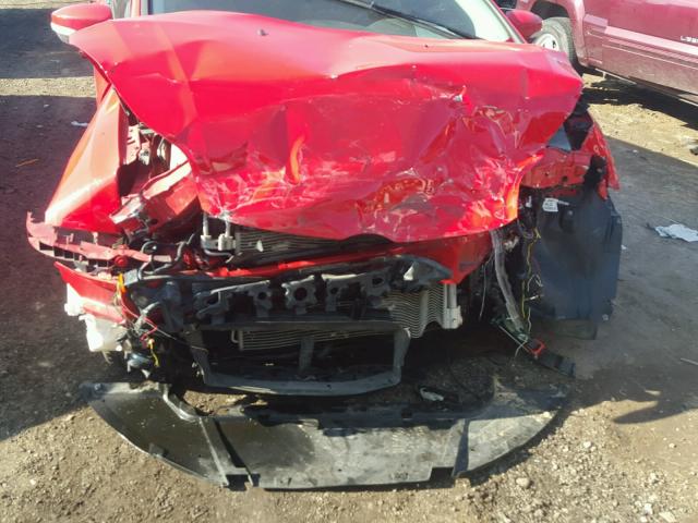 1FADP3K24DL108693 - 2013 FORD FOCUS SE RED photo 9