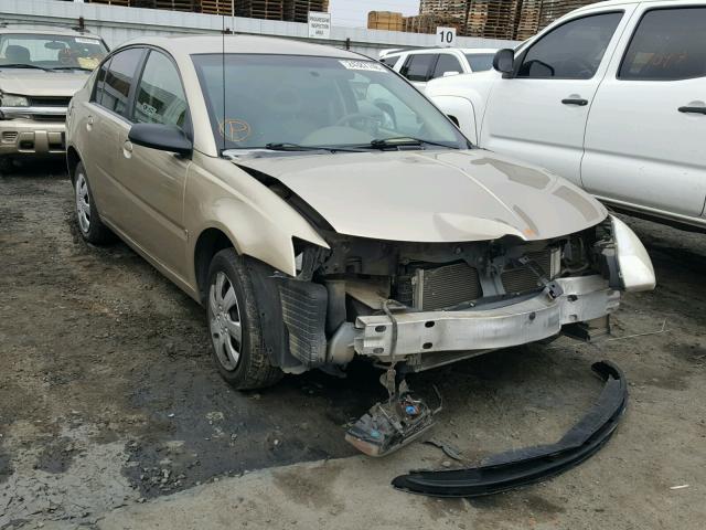 1G8AJ55F37Z135789 - 2007 SATURN ION LEVEL GOLD photo 1