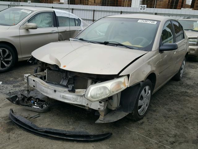 1G8AJ55F37Z135789 - 2007 SATURN ION LEVEL GOLD photo 2