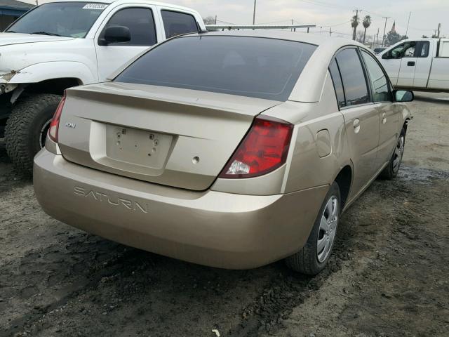 1G8AJ55F37Z135789 - 2007 SATURN ION LEVEL GOLD photo 4