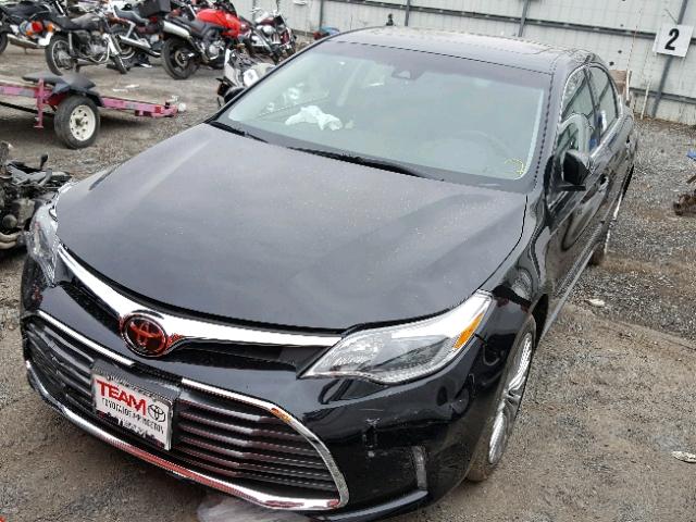 4T1BK1EB1JU267964 - 2018 TOYOTA AVALON XLE BLACK photo 2