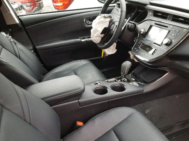 4T1BK1EB1JU267964 - 2018 TOYOTA AVALON XLE BLACK photo 5