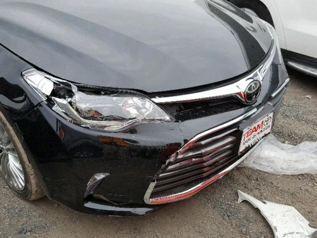 4T1BK1EB1JU267964 - 2018 TOYOTA AVALON XLE BLACK photo 9