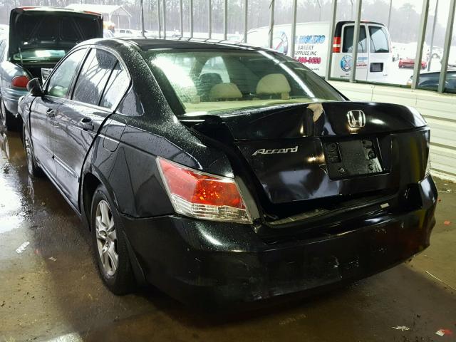 1HGCP26488A127634 - 2008 HONDA ACCORD LXP BLACK photo 3