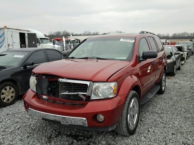 1D8HD58287F580827 - 2007 DODGE DURANGO LI BURGUNDY photo 2