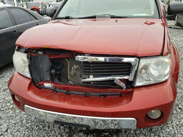 1D8HD58287F580827 - 2007 DODGE DURANGO LI BURGUNDY photo 9