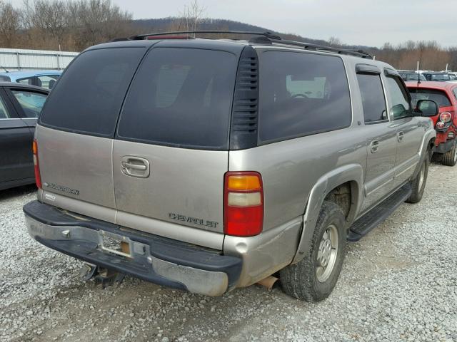 3GNEC16T31G228051 - 2001 CHEVROLET SUBURBAN C SILVER photo 4