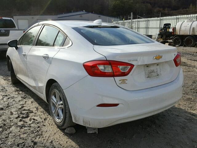 1G1BE5SM6G7309120 - 2016 CHEVROLET CRUZE LT WHITE photo 3