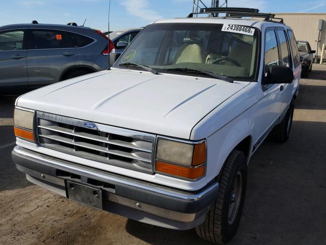 1FMDU34X7MUB60093 - 1991 FORD EXPLORER WHITE photo 2