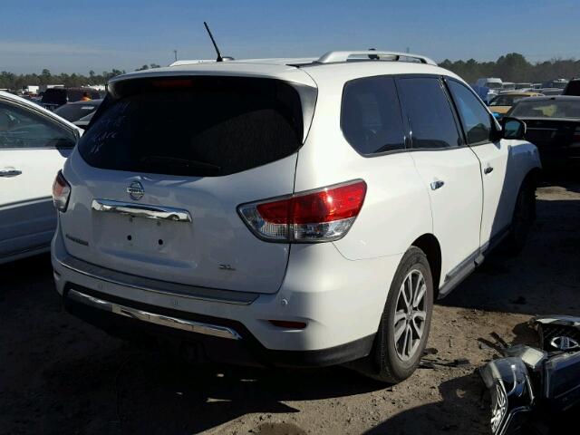 5N1AR2MN2EC685504 - 2014 NISSAN PATHFINDER WHITE photo 4