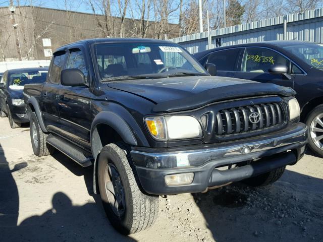 5TEHN72N51Z736746 - 2001 TOYOTA TACOMA DOU BLACK photo 1