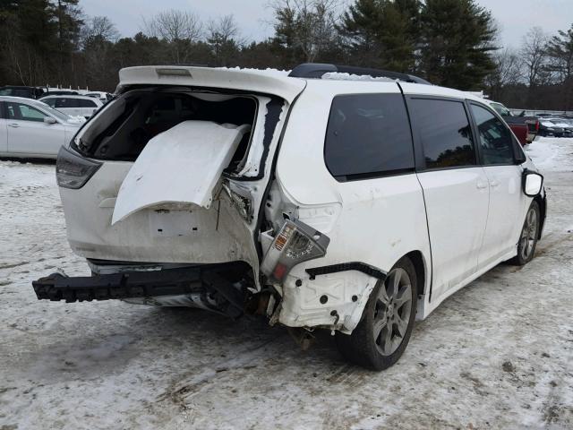 5TDXK3DC1BS055684 - 2011 TOYOTA SIENNA SPO WHITE photo 4