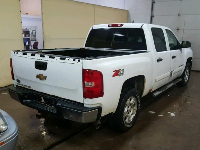 2GCEK13M171575307 - 2007 CHEVROLET SILVERADO WHITE photo 4