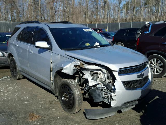 2CNFLNEW9A6265872 - 2010 CHEVROLET EQUINOX LT SILVER photo 1