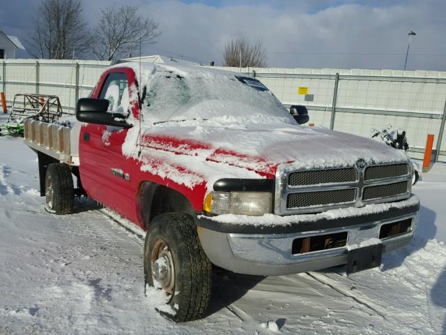 3B7KF26Z11M251360 - 2001 DODGE RAM 2500 RED photo 1