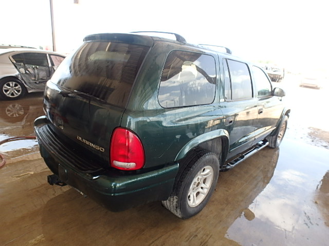 1B4HR48N12F136263 - 2002 DODGE DURANGO SL GREEN photo 4