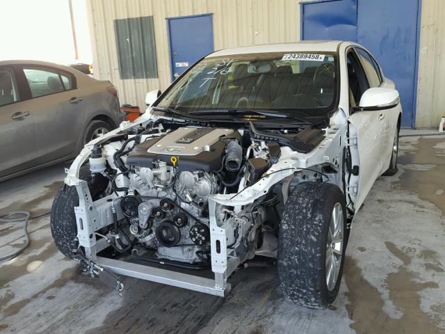 JN1BV7AP5FM354129 - 2015 INFINITI Q50 BASE Blanco foto 2