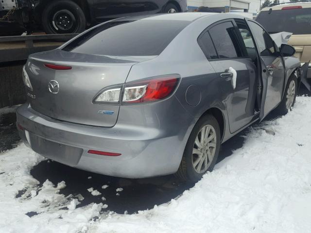 JM1BL1V84C1689009 - 2012 MAZDA 3 I SILVER photo 4